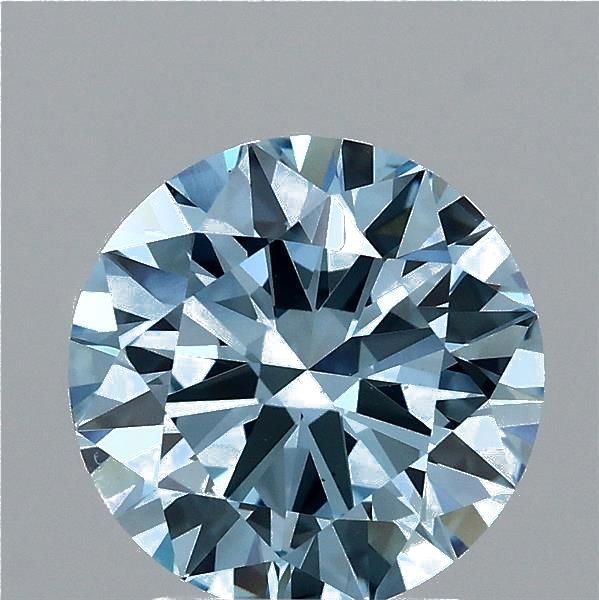 2.5 Carat Round Lab Diamond with  Cut Diamond in 14KT  view 1
