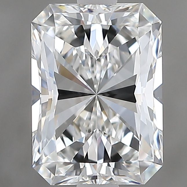 1.9 Carat Radiant Natural Diamond with  Cut Diamond in 14KT  view 1
