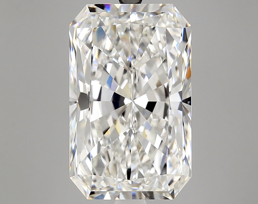 10.03 Carat Radiant Lab Diamond with  Cut Diamond in 14KT  view 1
