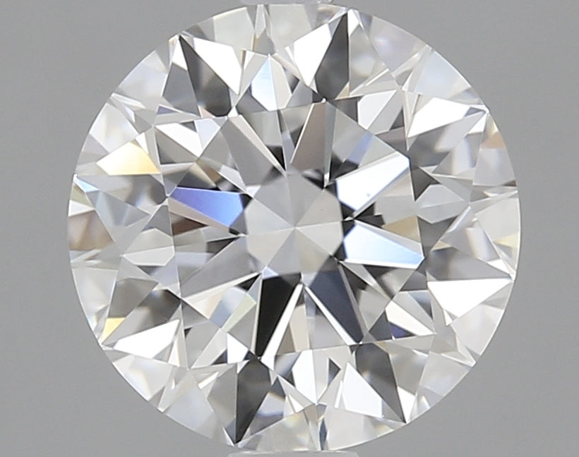 1.91 Carat Round Lab Diamond with  Cut Diamond in 14KT  view 1
