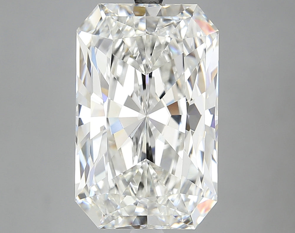7.14 Carat Radiant Lab Diamond with  Cut Diamond in 14KT  view 1
