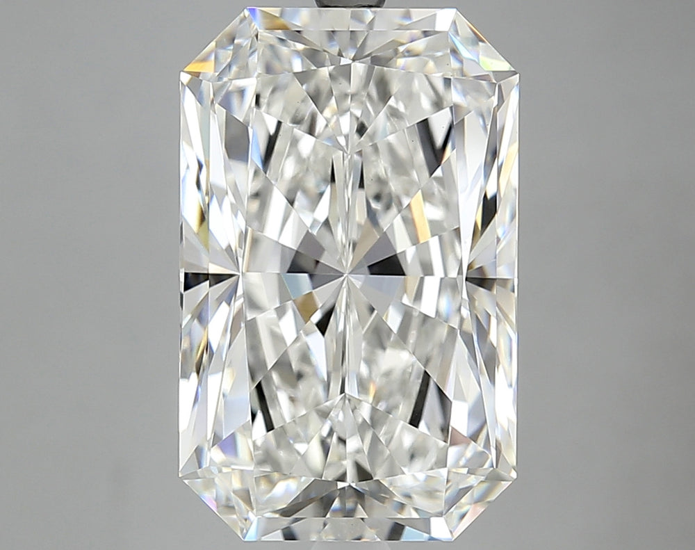 8.77 Carat Radiant Lab Diamond with  Cut Diamond in 14KT  view 1
