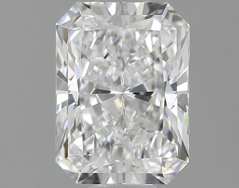 0.91 Carat Radiant Lab Diamond with  Cut Diamond in 14KT  view 1
