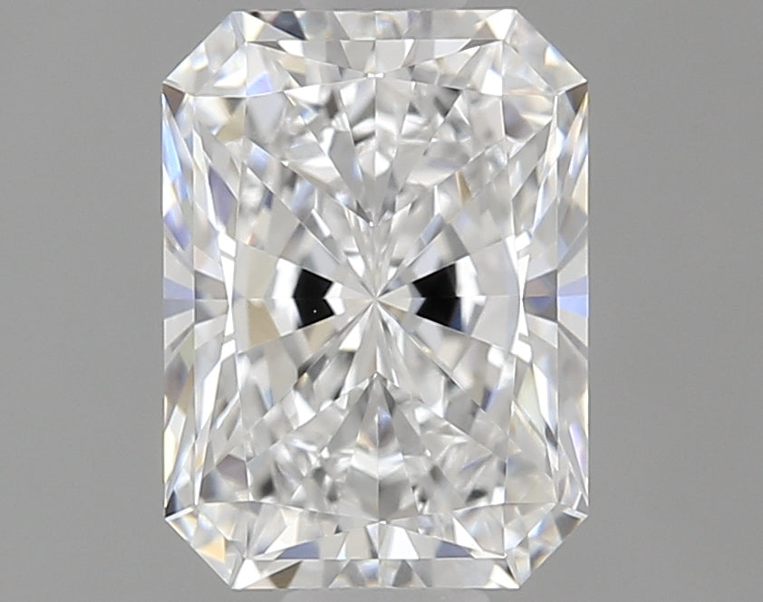 1.43 Carat Radiant Lab Diamond with  Cut Diamond in 14KT  view 1
