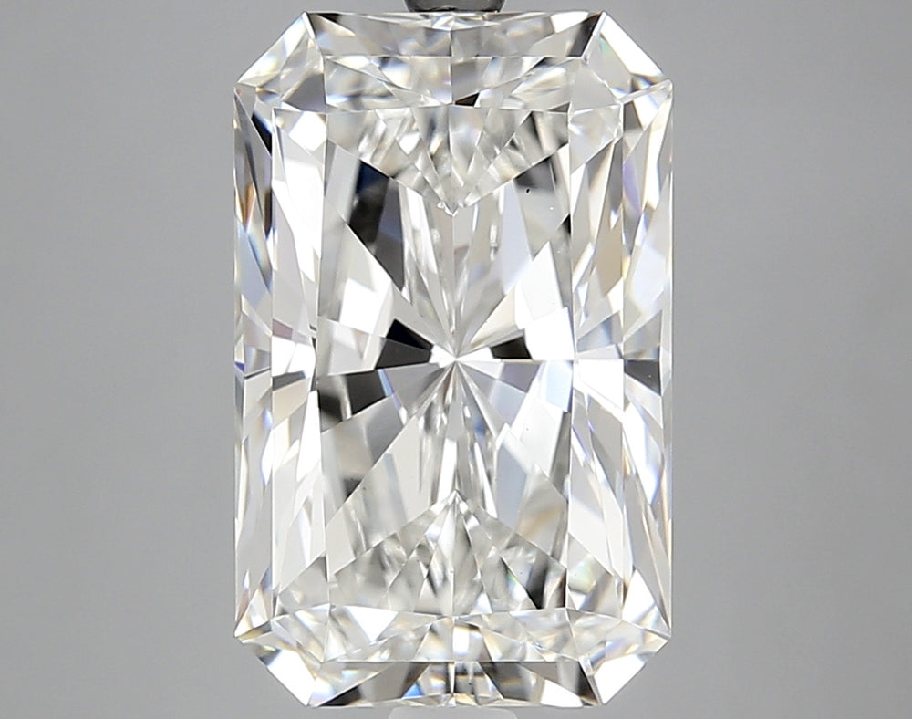 6.79 Carat Radiant Lab Diamond with  Cut Diamond in 14KT  view 1
