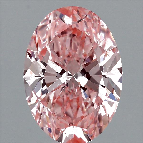 3.5 Carat Oval Lab Diamond with  Cut Diamond in 14KT  view 1
