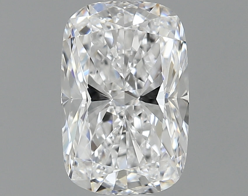 1.0 Carat Cushion Lab Diamond with  Cut Diamond in 14KT  view 1
