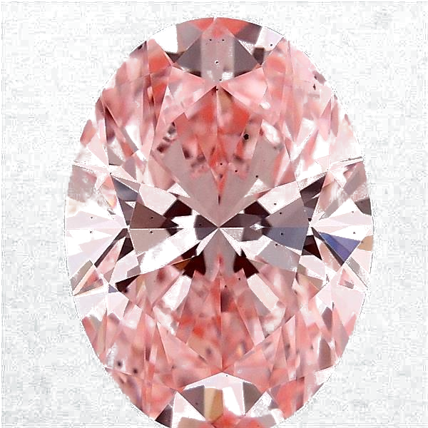 1.56 Carat Oval Lab Diamond with  Cut Diamond in 14KT  view 1
