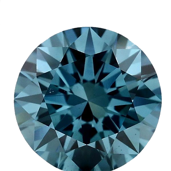 1.8 Carat Round Lab Diamond with  Cut Diamond in 14KT  view 1

