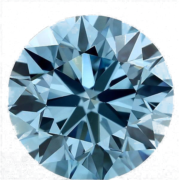 3.91 Carat Round Lab Diamond with  Cut Diamond in 14KT  view 1
