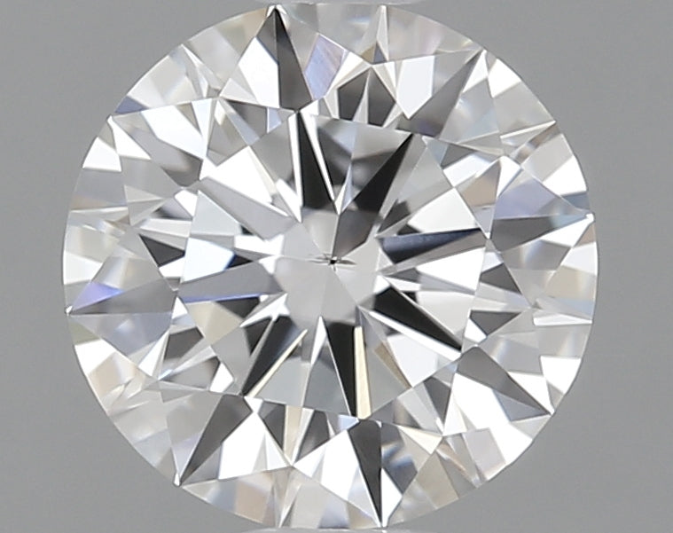 1.0 Carat Round Lab Diamond with  Cut Diamond in 14KT  view 1
