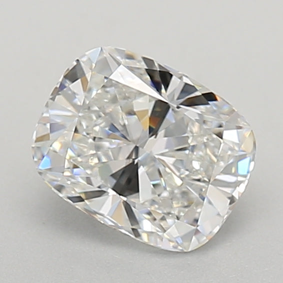 1.06 Carat Cushion Lab Diamond with  Cut Diamond in 14KT  view 1
