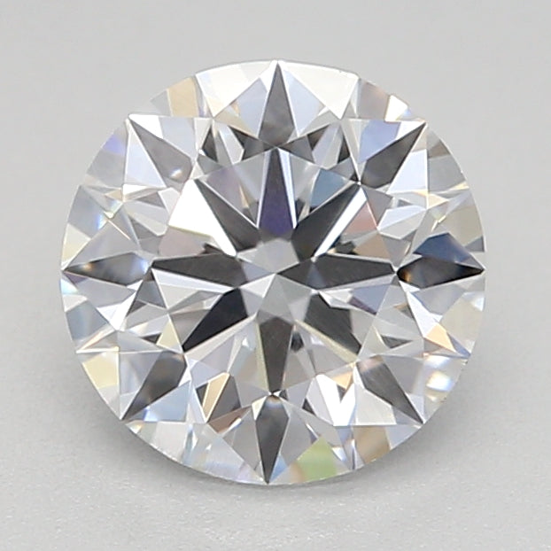 0.68 Carat Round Lab Diamond with  Cut Diamond in 14KT  view 1
