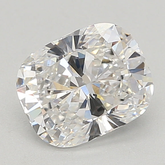 1.0 Carat Cushion Lab Diamond with  Cut Diamond in 14KT  view 1
