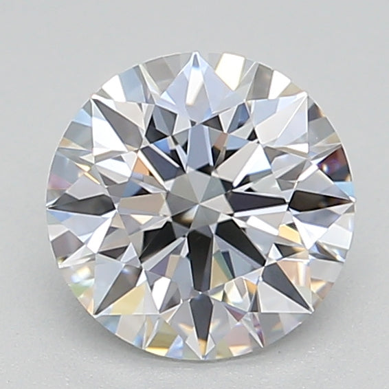 0.78 Carat Round Lab Diamond with  Cut Diamond in 14KT  view 1
