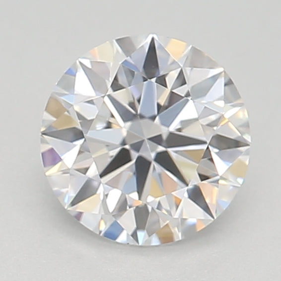 0.48 Carat Round Lab Diamond with  Cut Diamond in 14KT  view 1

