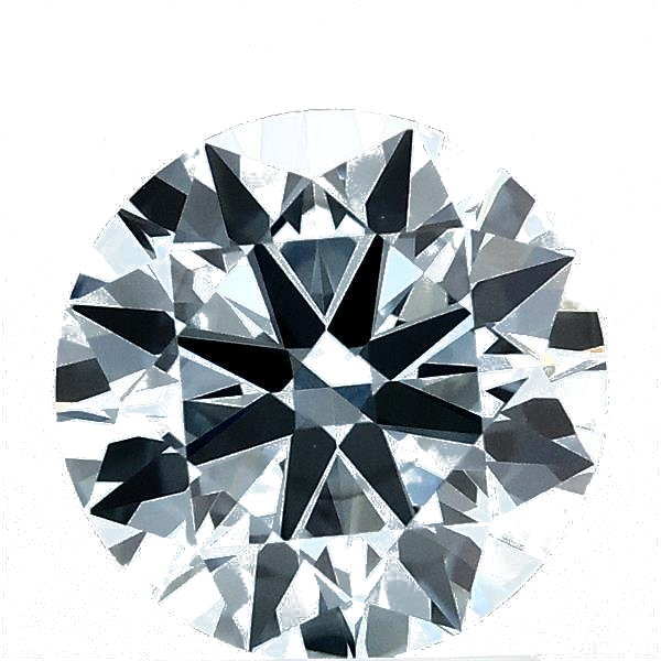 1.76 Carat Round Lab Diamond with  Cut Diamond in 14KT  view 1
