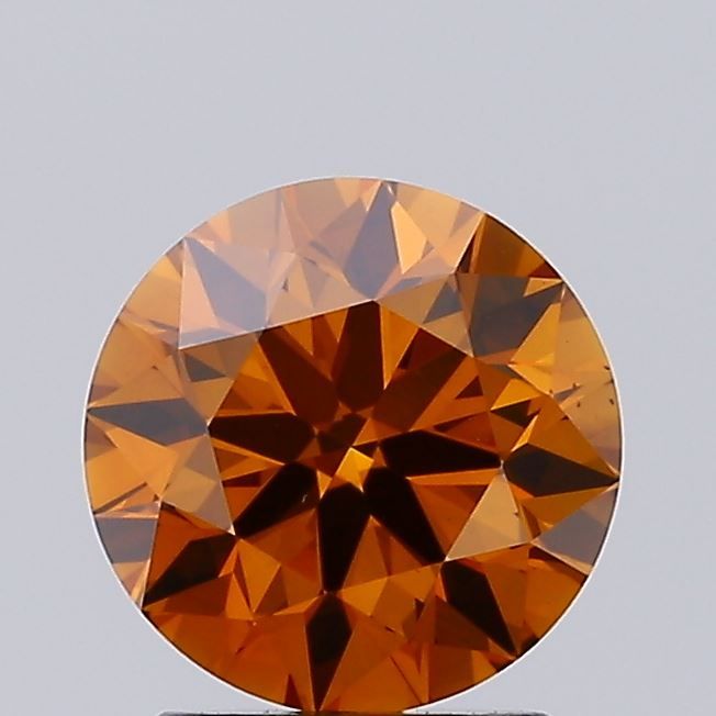 1.6 Carat Round Lab Diamond with  Cut Diamond in 14KT  view 1
