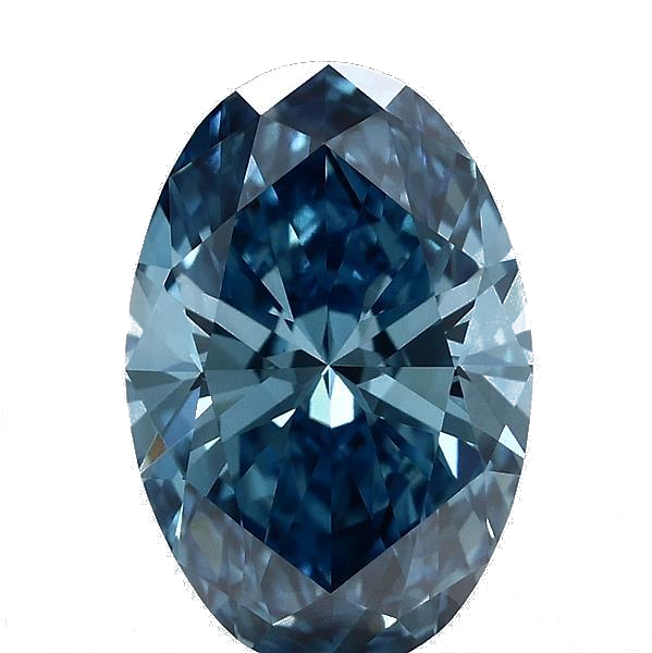 1.59 Carat Oval Lab Diamond with  Cut Diamond in 14KT  view 1
