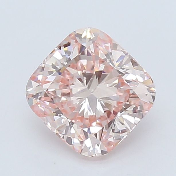 2.06 Carat Cushion Lab Diamond with  Cut Diamond in 14KT  view 1
