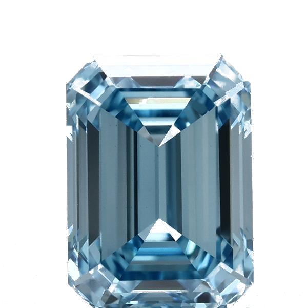1.51 Carat Emerald Lab Diamond with  Cut Diamond in 14KT  view 1

