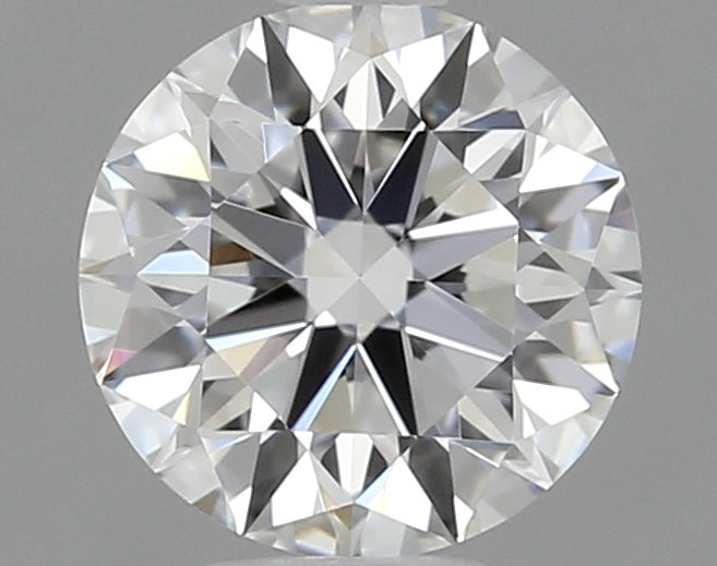 0.63 Carat Round Natural Diamond with  Cut Diamond in 14KT  view 1
