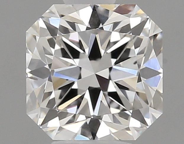 0.52 Carat Radiant Natural Diamond with  Cut Diamond in 14KT  view 1
