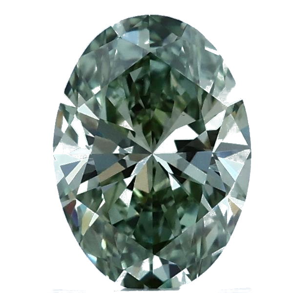 1.02 Carat Oval Lab Diamond with  Cut Diamond in 14KT  view 1
