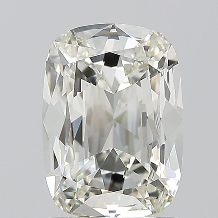 1.01 Carat CUSHION Natural Diamond with  Cut Diamond in 14KT  view 1
