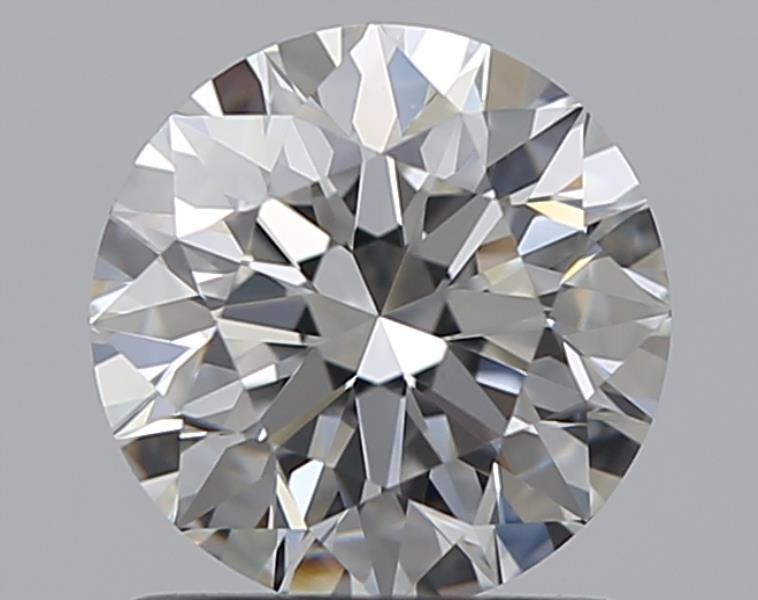 1.01 Carat Round Natural Diamond with  Cut Diamond in 14KT  view 1
