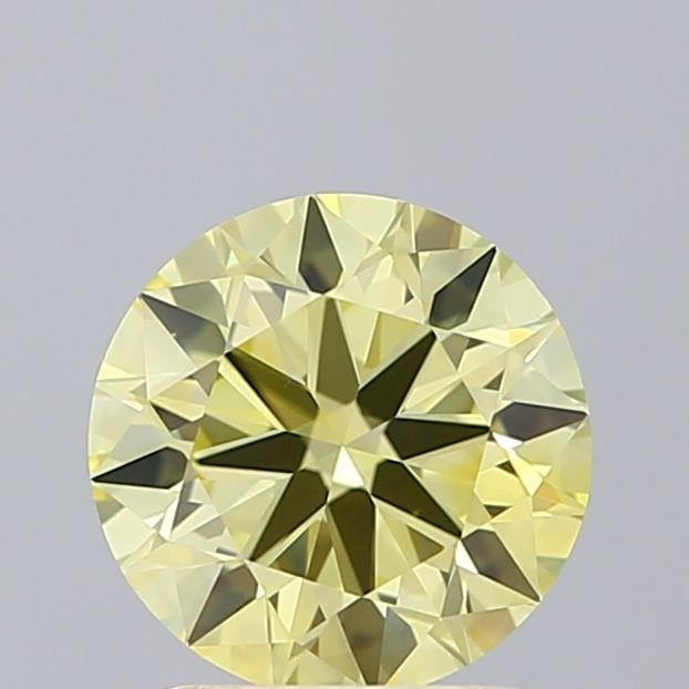 1.5 Carat Round Lab Diamond with  Cut Diamond in 14KT  view 1
