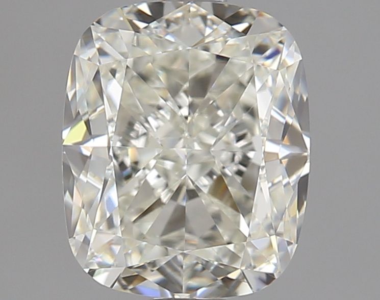1.51 Carat Cushion Natural Diamond with  Cut Diamond in 14KT  view 1
