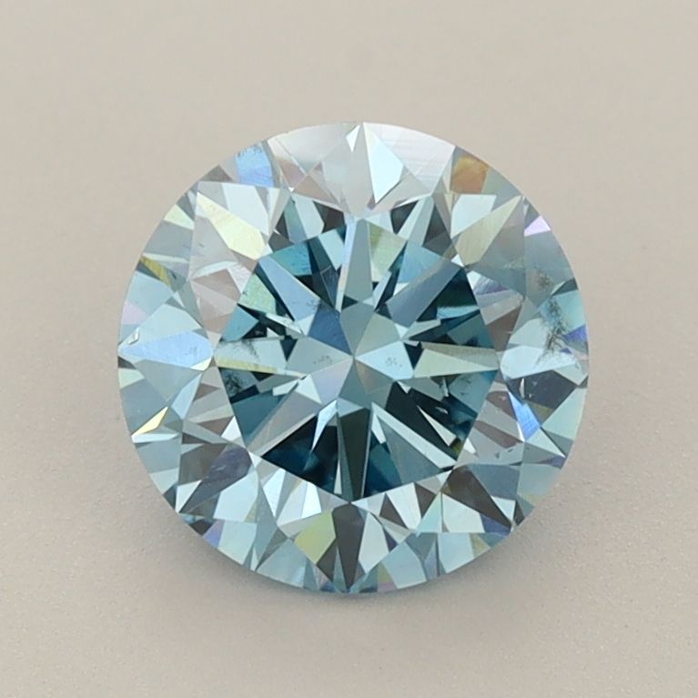 1.59 Carat Round Lab Diamond with  Cut Diamond in 14KT  view 1
