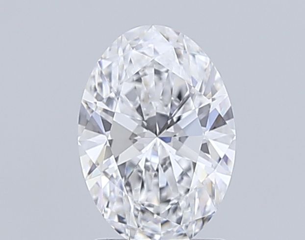 1.88 Carat Oval Lab Diamond with  Cut Diamond in 14KT  view 1
