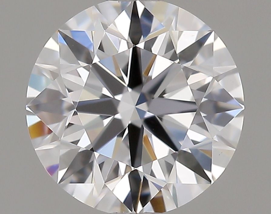1.11 Carat Round Lab Diamond & 1.1 Carat Round Lab Diamond with  Cut Diamond in 14KT  view 1

