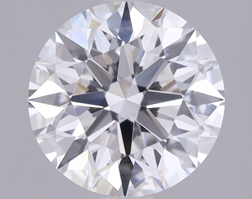 1.86 Carat Round Lab Diamond with  Cut Diamond in 14KT  view 1
