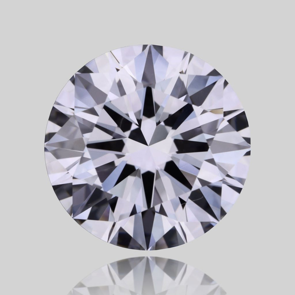 1.31 Carat Round Natural Diamond with  Cut Diamond in 14KT  view 1
