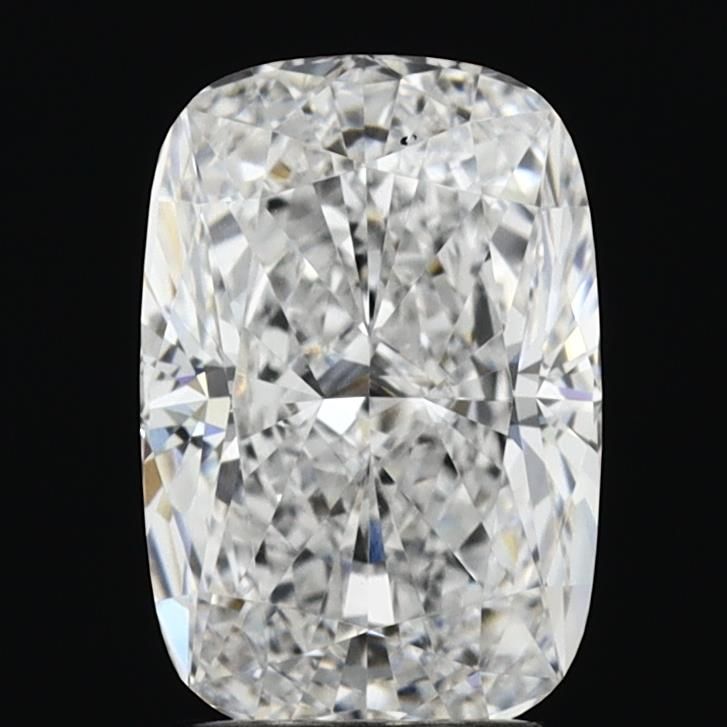 1.84 Carat Cushion Lab Diamond with  Cut Diamond in 14KT  view 1
