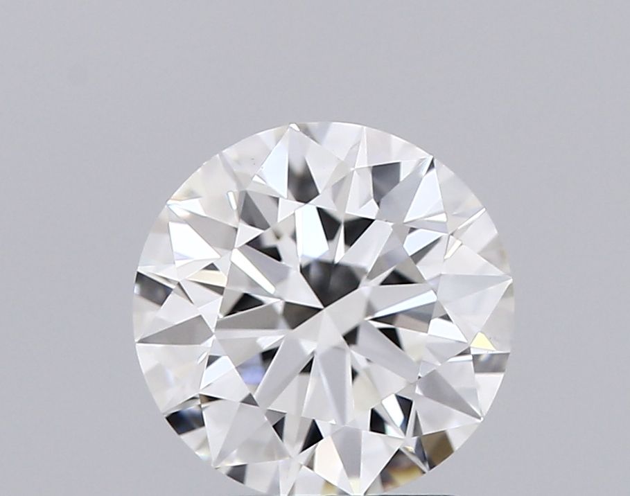 1.8 Carat Round Lab Diamond with  Cut Diamond in 14KT  view 1
