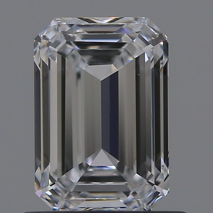 0.86 Carat Emerald Natural Diamond with  Cut Diamond in 14KT  view 1
