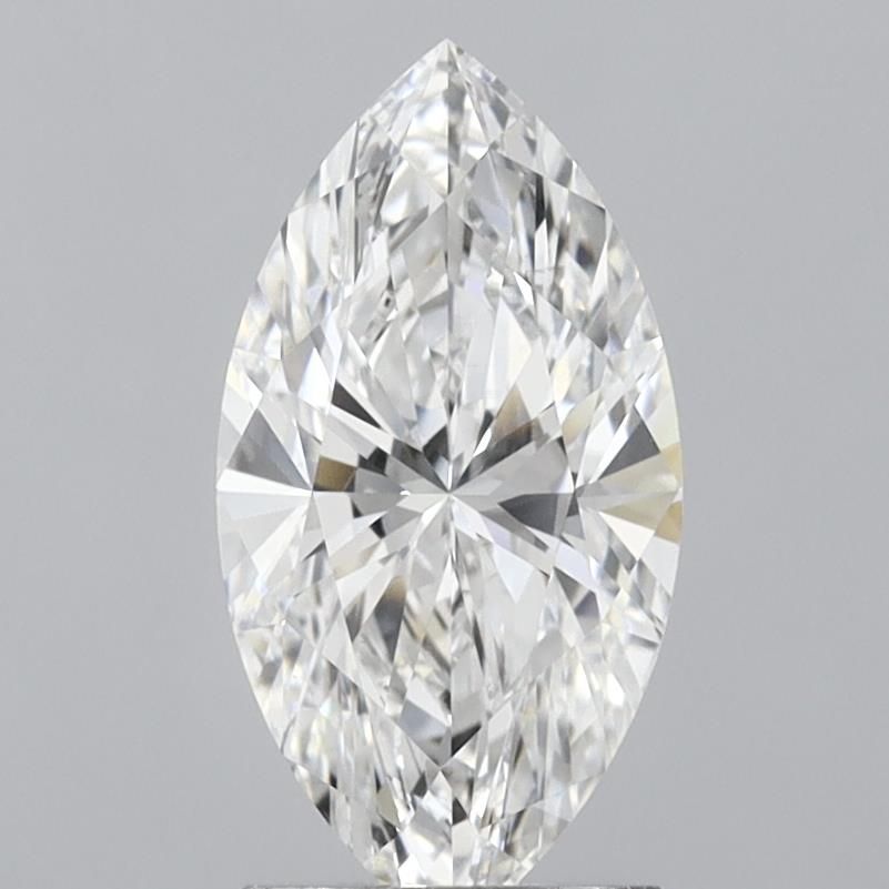 2.01 Carat Marquise Lab Diamond with  Cut Diamond in 14KT  view 1
