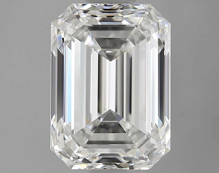 2.02 Carat Emerald Natural Diamond with  Cut Diamond in 14KT  view 1
