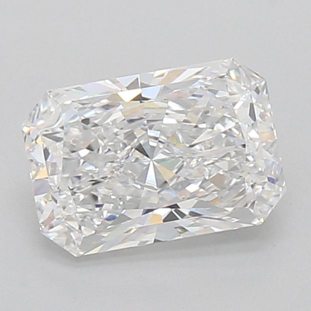 2.09 Carat Radiant Lab Diamond with  Cut Diamond in 14KT  view 1
