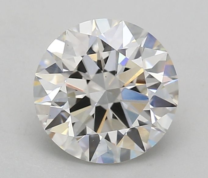 1.81 Carat Round Lab Diamond with  Cut Diamond in 14KT  view 1
