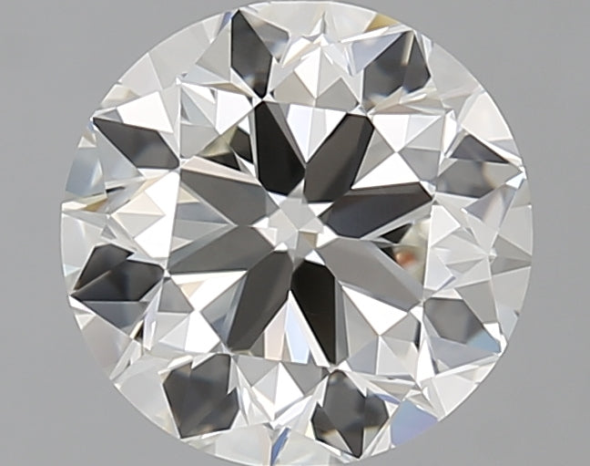 2.0 Carat Round Natural Diamond with  Cut Diamond in 14KT  view 1
