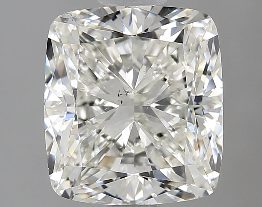 1.86 Carat Cushion Natural Diamond with  Cut Diamond in 14KT  view 1
