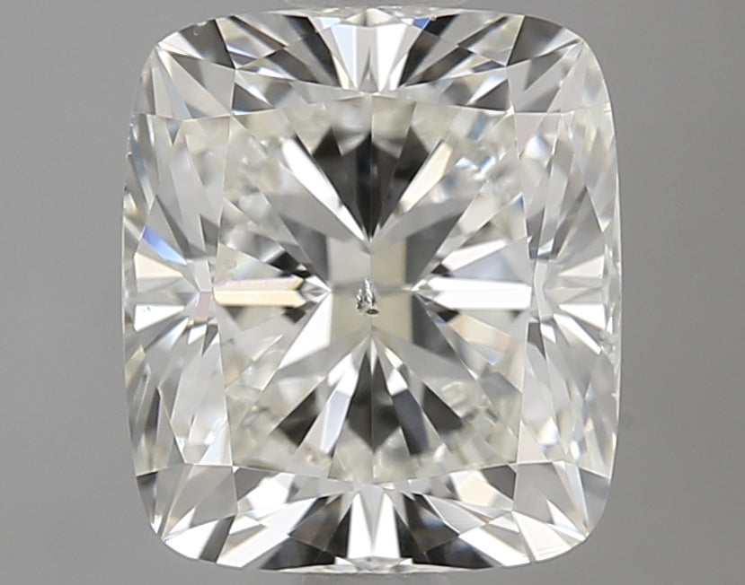 1.52 Carat Cushion Natural Diamond with  Cut Diamond in 14KT  view 1
