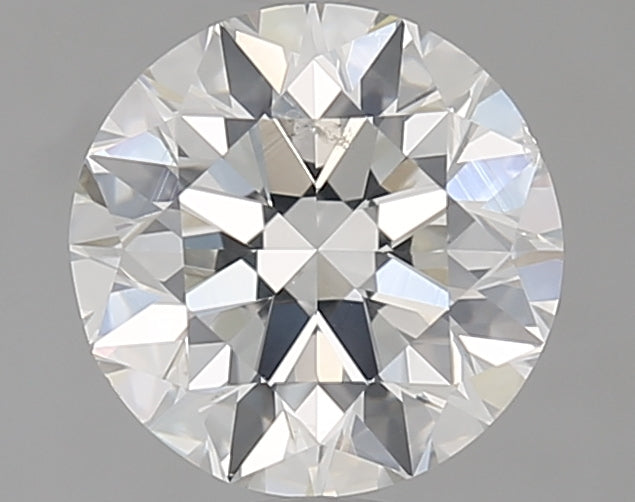 1.5 Carat Round Natural Diamond with  Cut Diamond in 14KT  view 1
