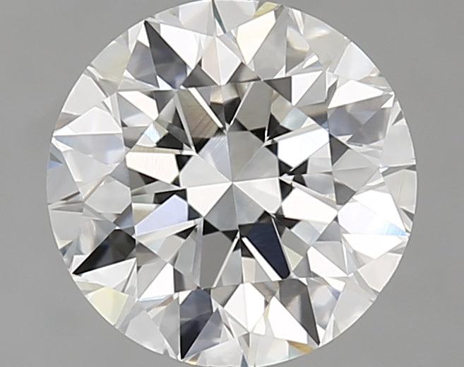 1.7 Carat Round Natural Diamond with  Cut Diamond in 14KT  view 1
