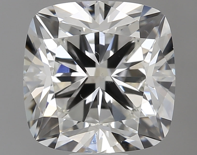 1.51 Carat Cushion Natural Diamond with  Cut Diamond in 14KT  view 1
